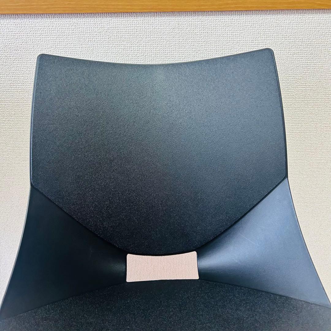 イタリア製　シンプルモダン KOSKA コスカチェア　2脚／ブラック