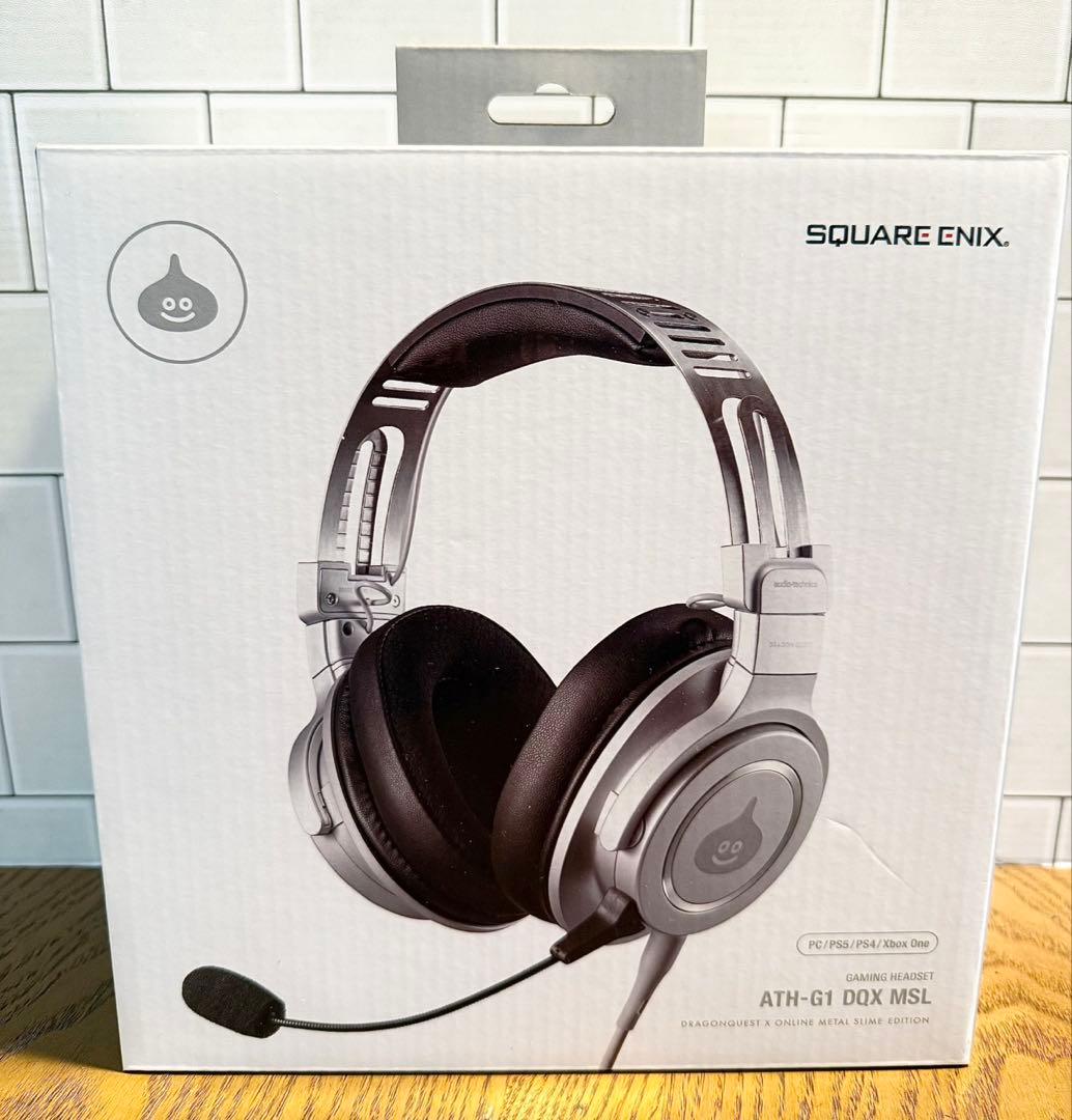 【未使用】ドラクエ10 オンライン限定品ヘッドセット メタルスライムエディション