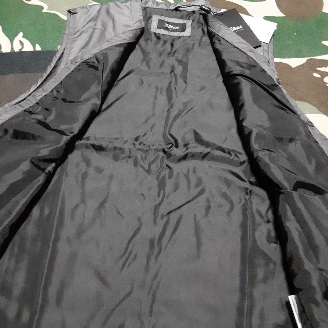 新品未使用 Titleist タイトリスト 蓄熱ナイロン キルティングベスト