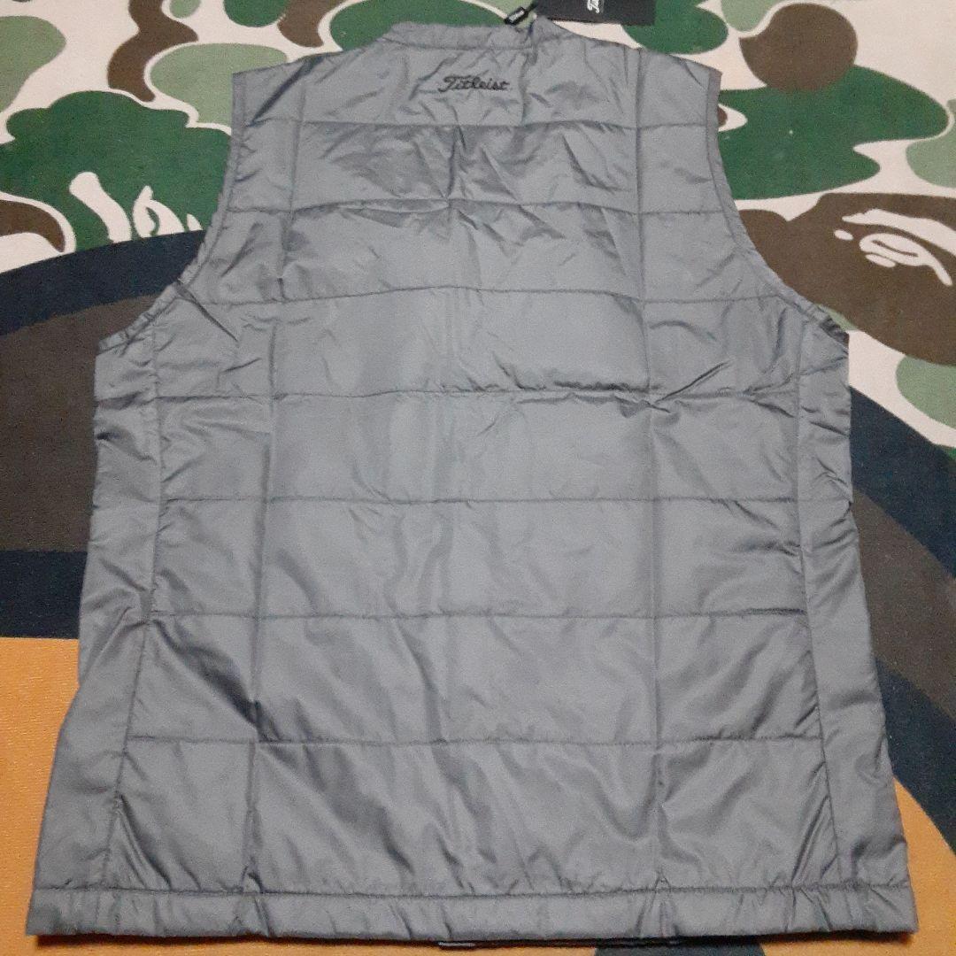 新品未使用 Titleist タイトリスト 蓄熱ナイロン キルティングベスト