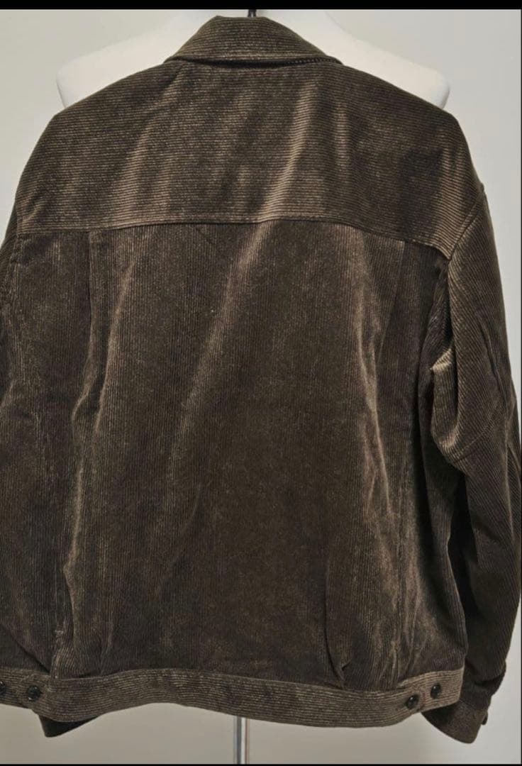 L*T様 OLDJOE コーデュロイジージャン ブラウン 40L新品252OJ-