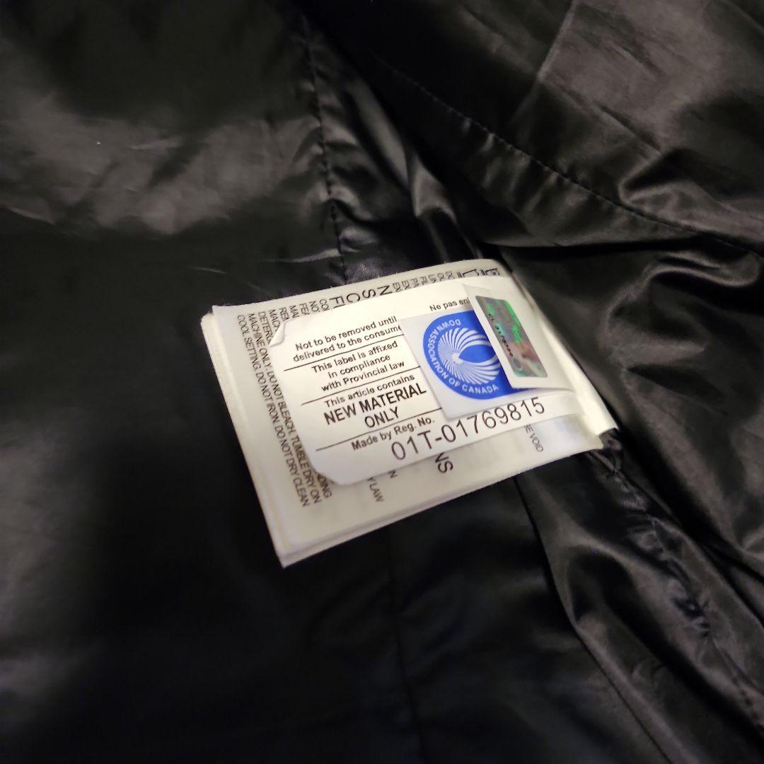   フード付きダウンロングコート XS/TP グレー