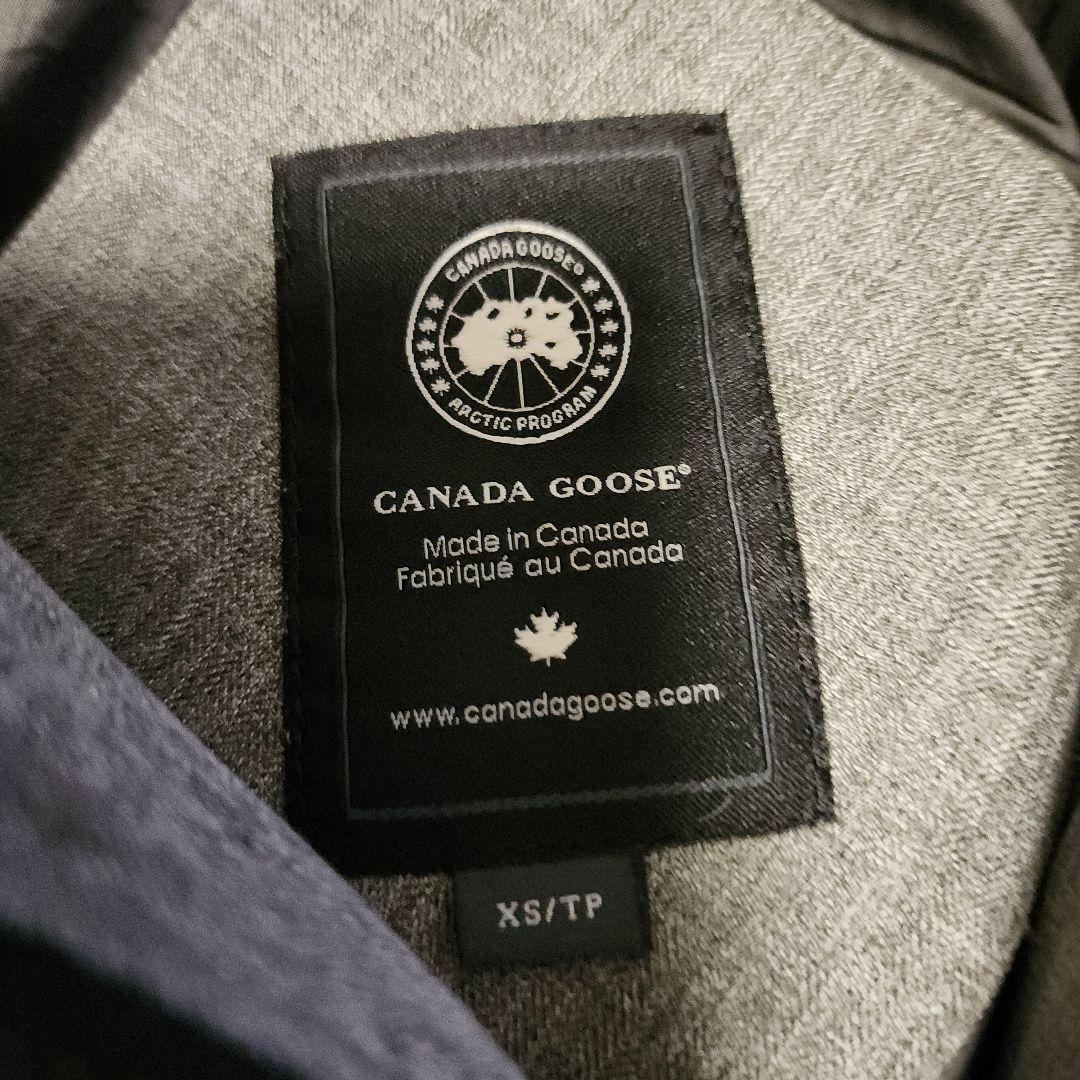   フード付きダウンロングコート XS/TP グレー