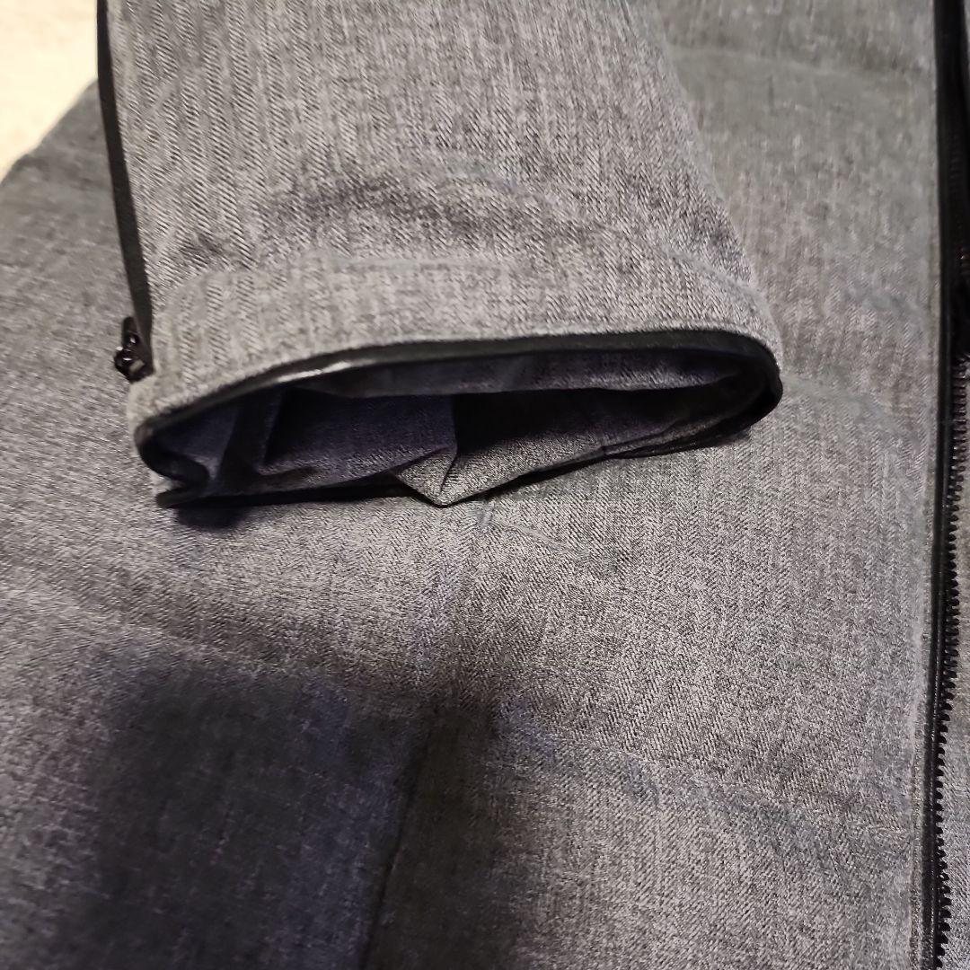   フード付きダウンロングコート XS/TP グレー