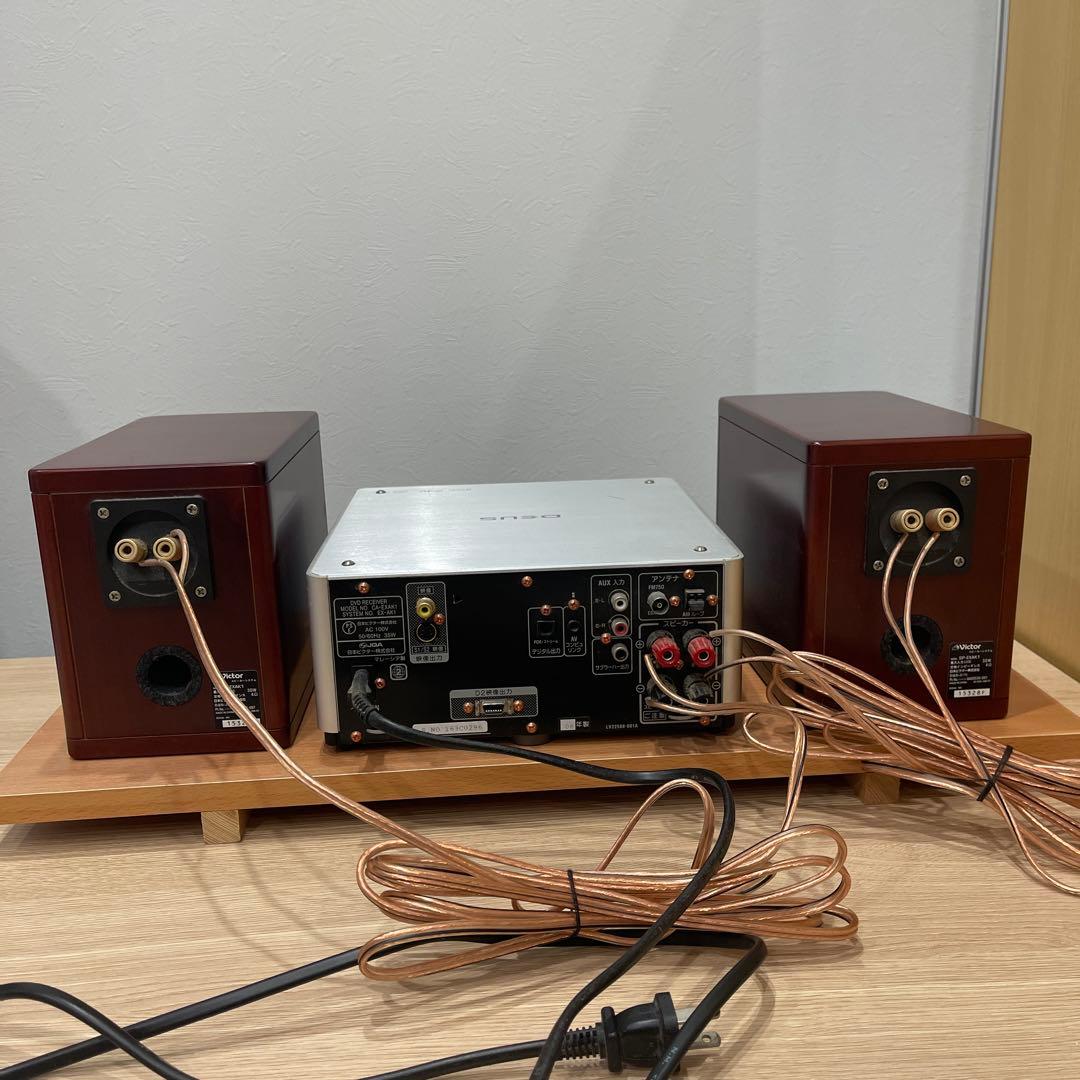 victor コンパクト　コンポ