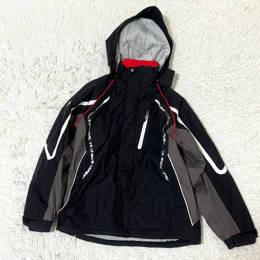 デサント スキーウェア サイズ160 上下セット 洗える 人気 フードヒートナビ