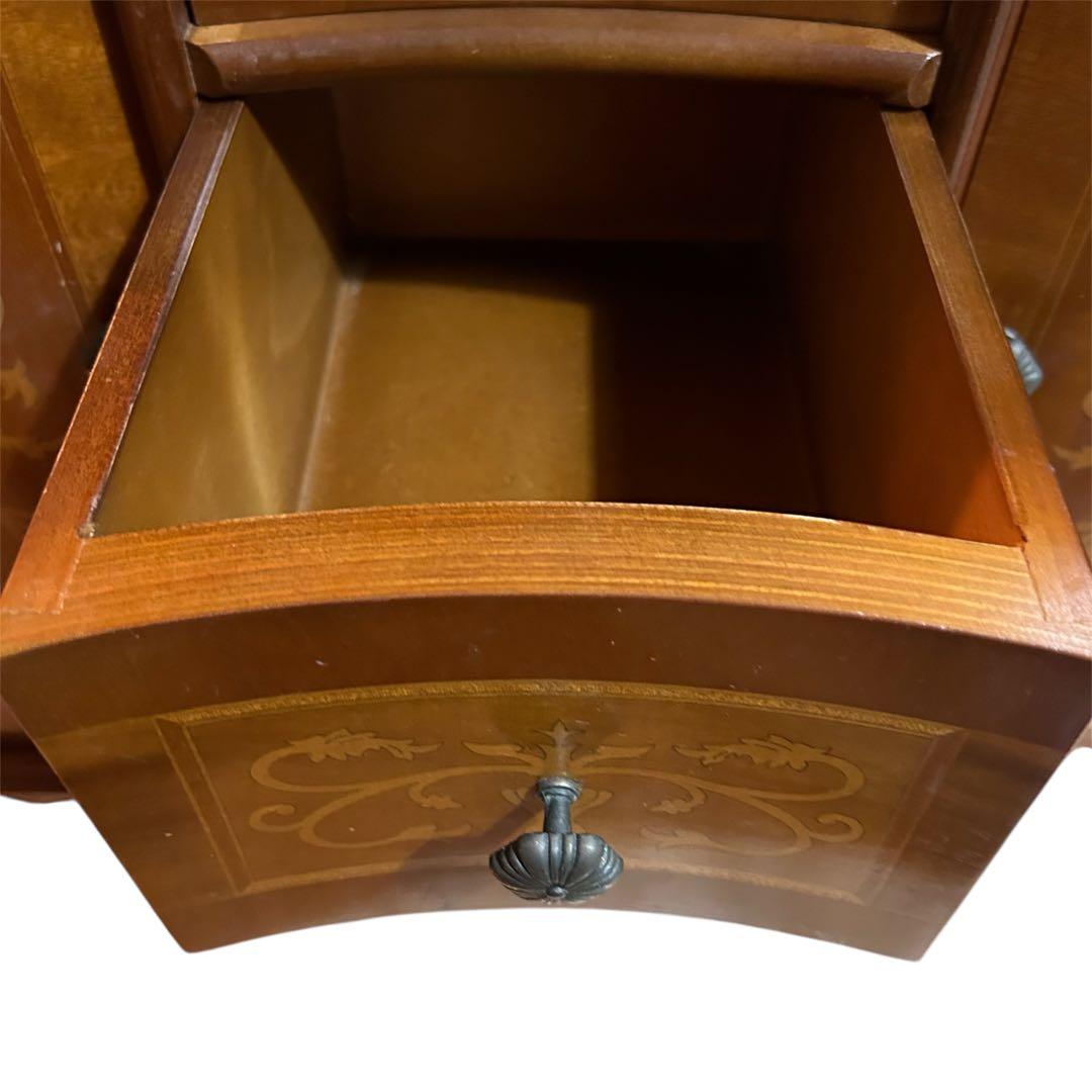 イタリア 家具タロッコ社象嵌デザイン 猫足 ヴェローナ キャビネット