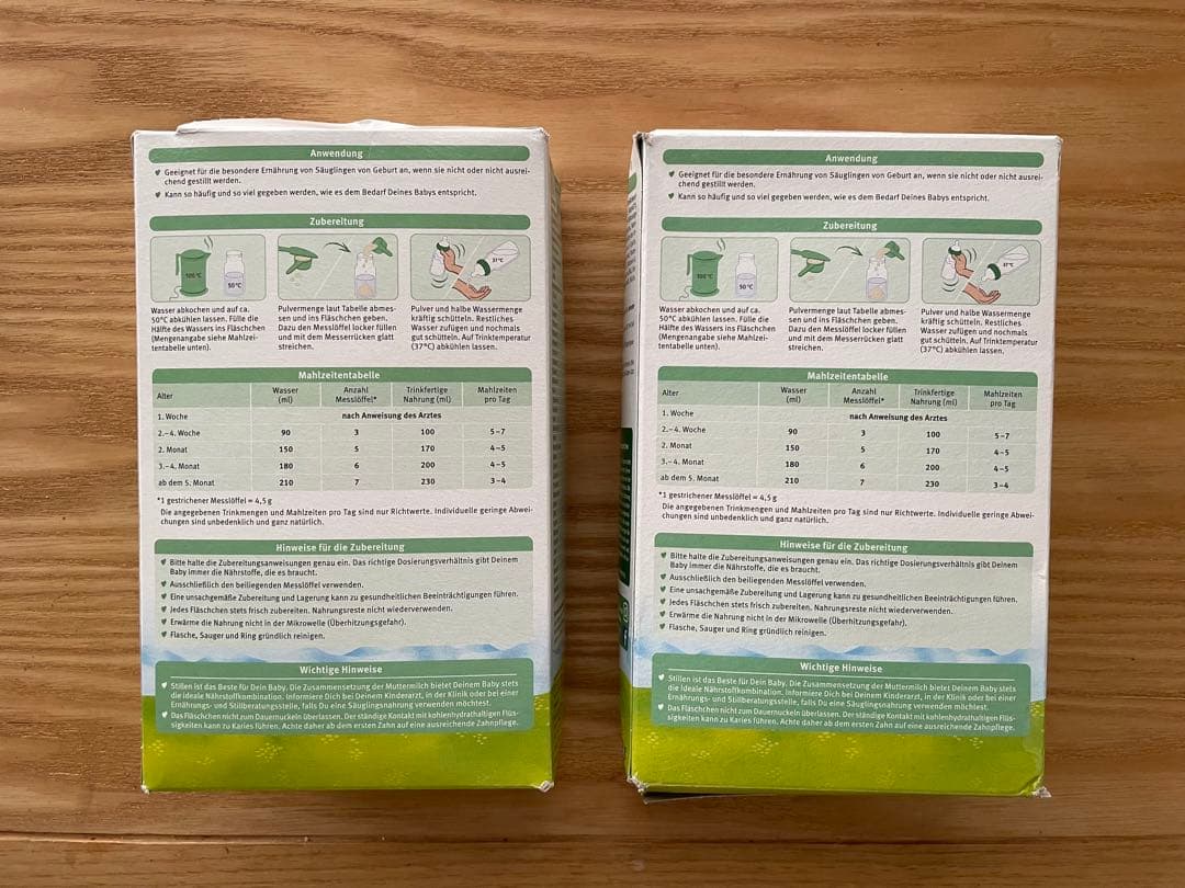 ホレ ヤギ① 2箱 オーガニック 粉ミルク 箱ダメージあり
