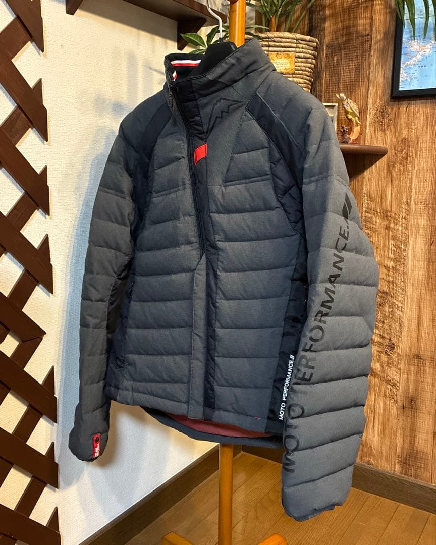 【ねこ】　アロフトフードジャケット M グレー×ブラック