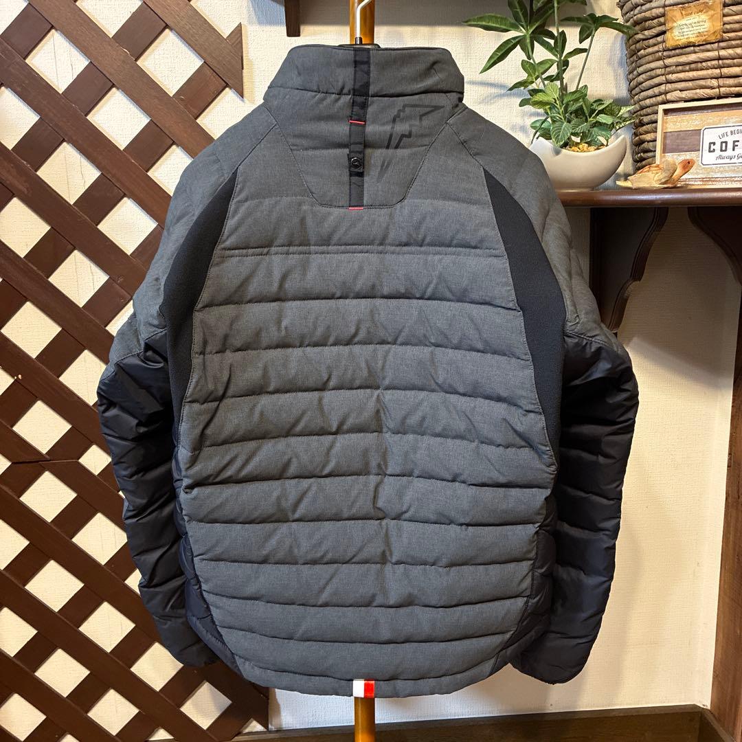 【ねこ】　アロフトフードジャケット M グレー×ブラック