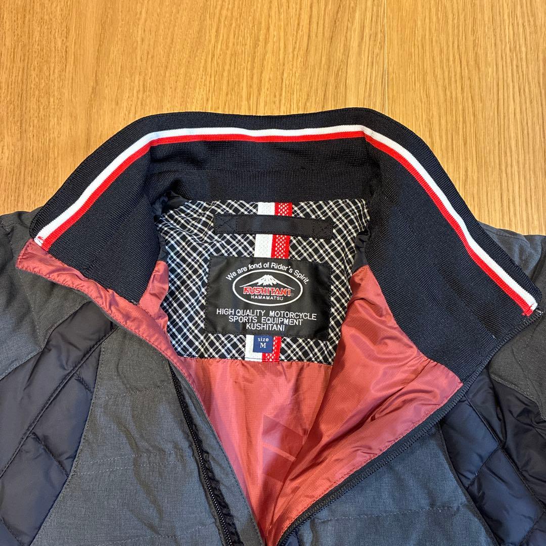 【ねこ】　アロフトフードジャケット M グレー×ブラック