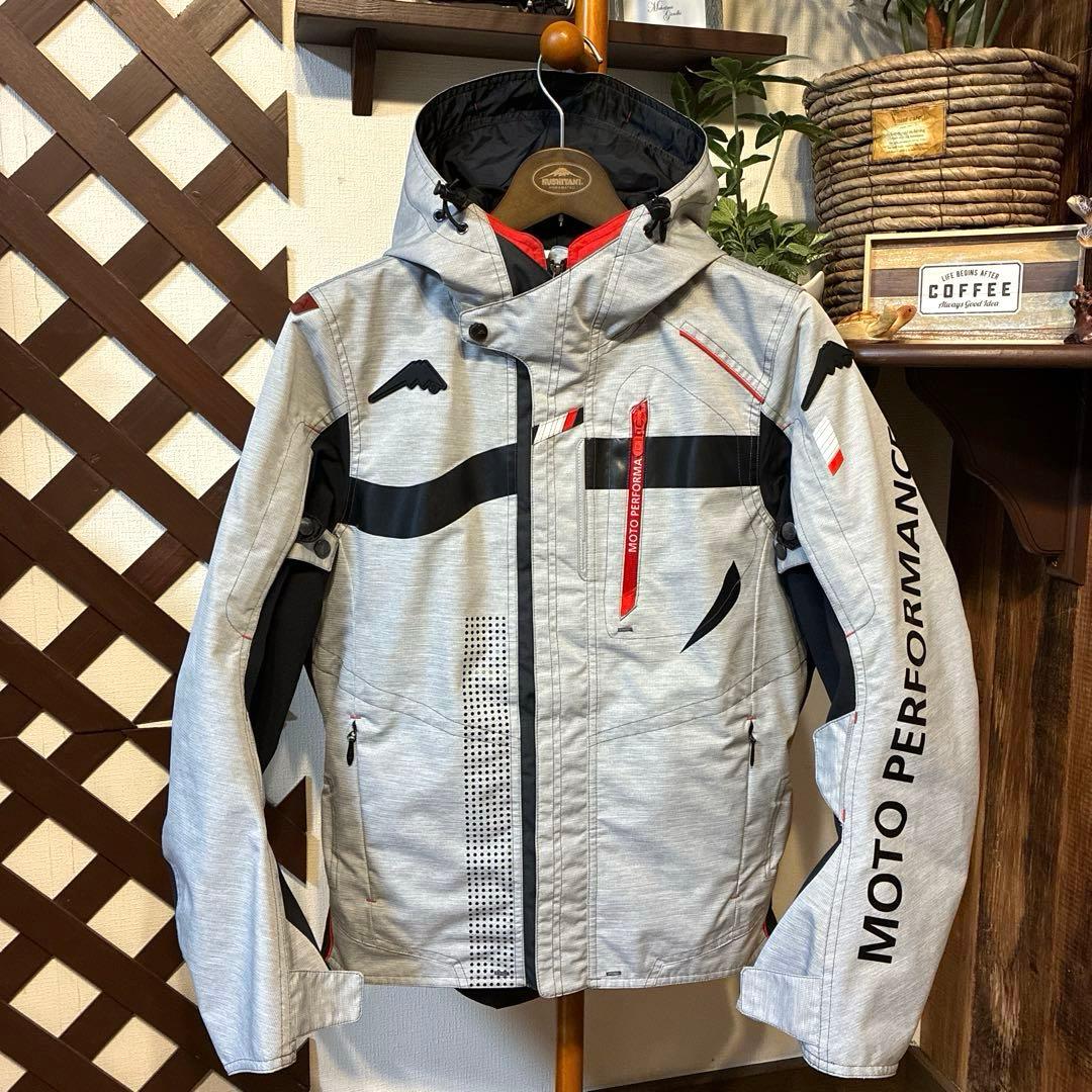 【ねこ】　アロフトフードジャケット M グレー×ブラック