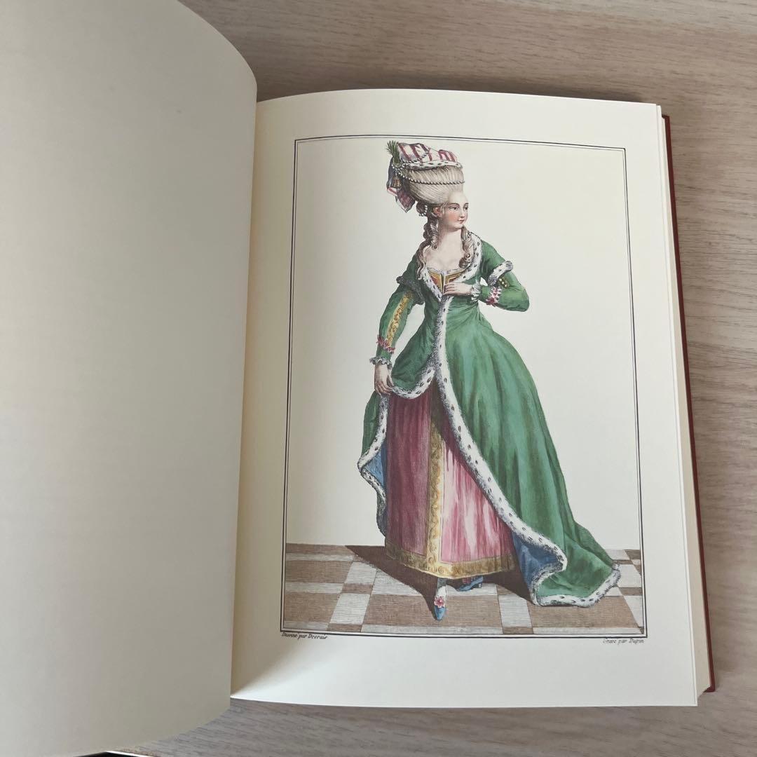 【希少】フランスの衣装とモード全集 復刻版 洋書（日本語解説書付）限定999部