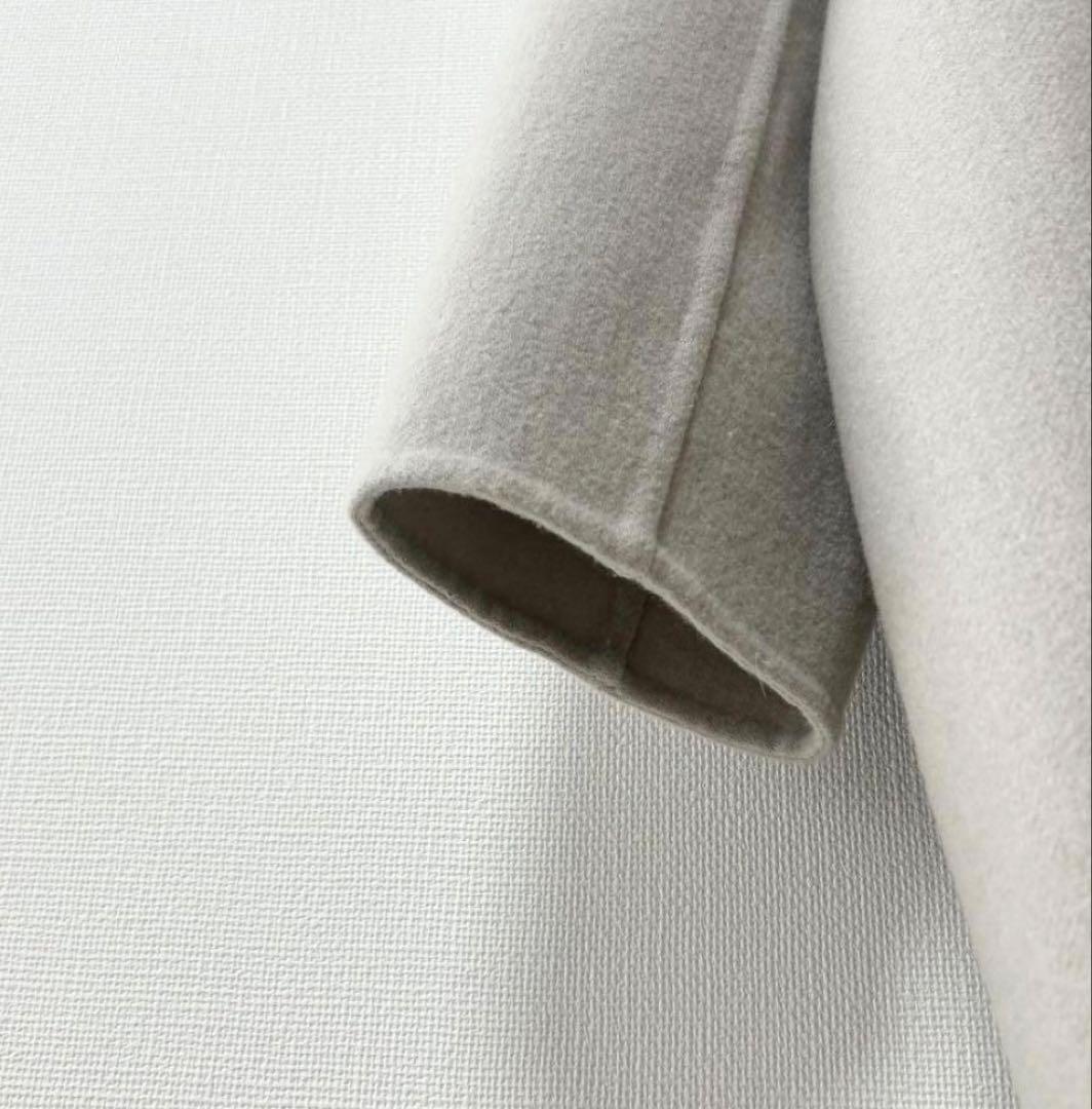 美品✨【GALERIE VIE】ライトメルトンチェスターコートMサイズ