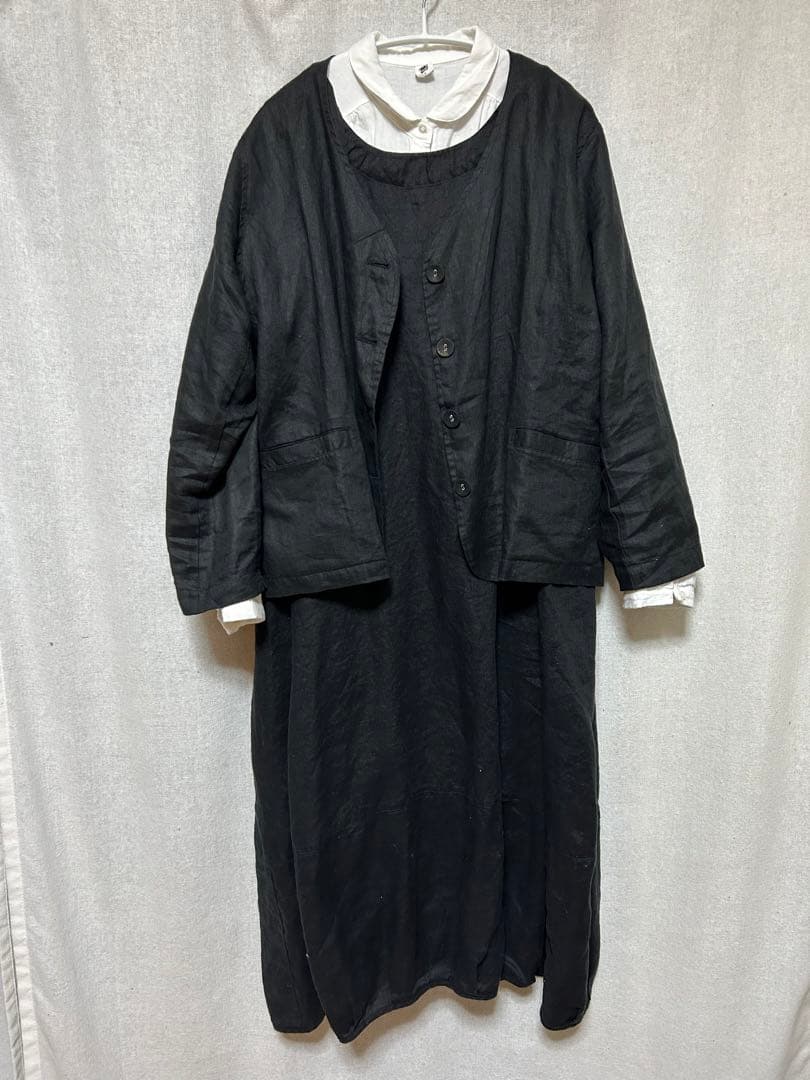 D*g*y リネン ワンピース ジャケット ブラウス 入園 入学 卒園 卒業