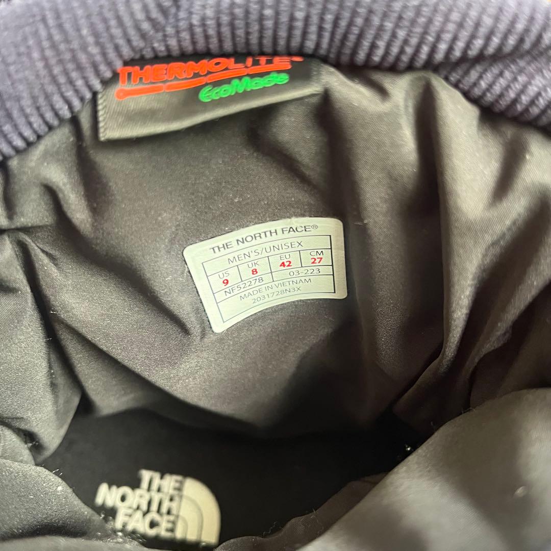 美品 ザ・ノースフェイス ヌプシブーティーコーデュロイ 27cm US9