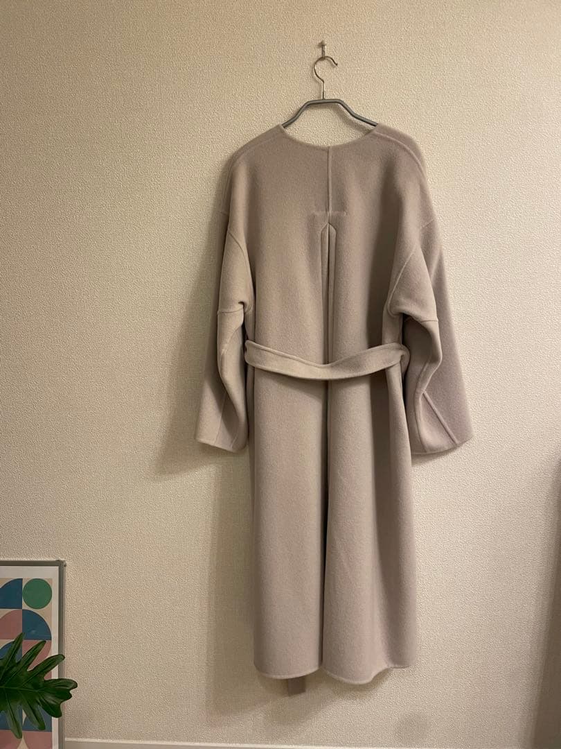 最終値下げ【美品】FRAY I.Dカシミヤ混 BALLI リバーコート