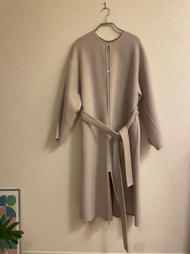 最終値下げ【美品】FRAY I.Dカシミヤ混 BALLI リバーコート