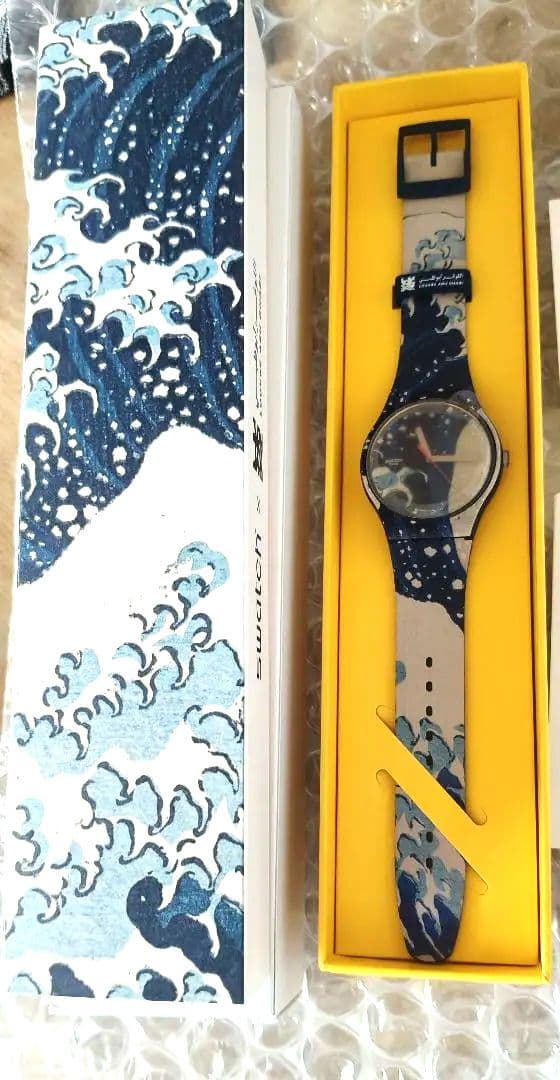 ☆新品☆Swatch 浮世絵腕時計 THE GREAT WAVE
