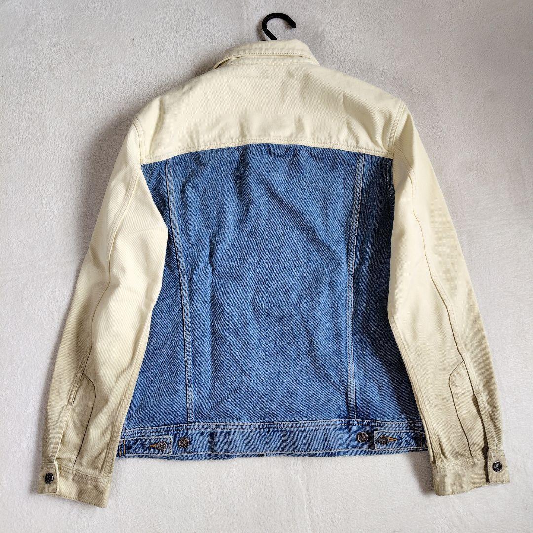 新品　現行　XL　ディーゼル　デニムジャケット　切り替え　グラデーション