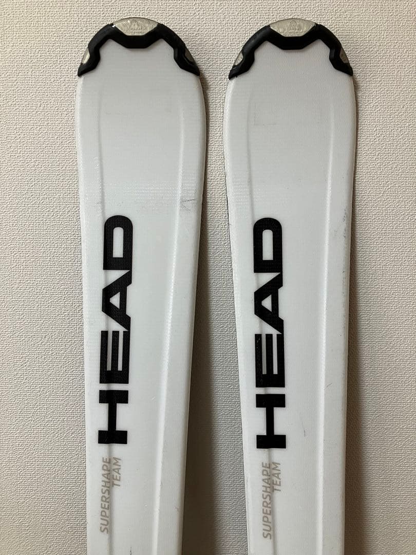 HEAD SUPER SHAPE スキー(147cm)とポール、ケース付き