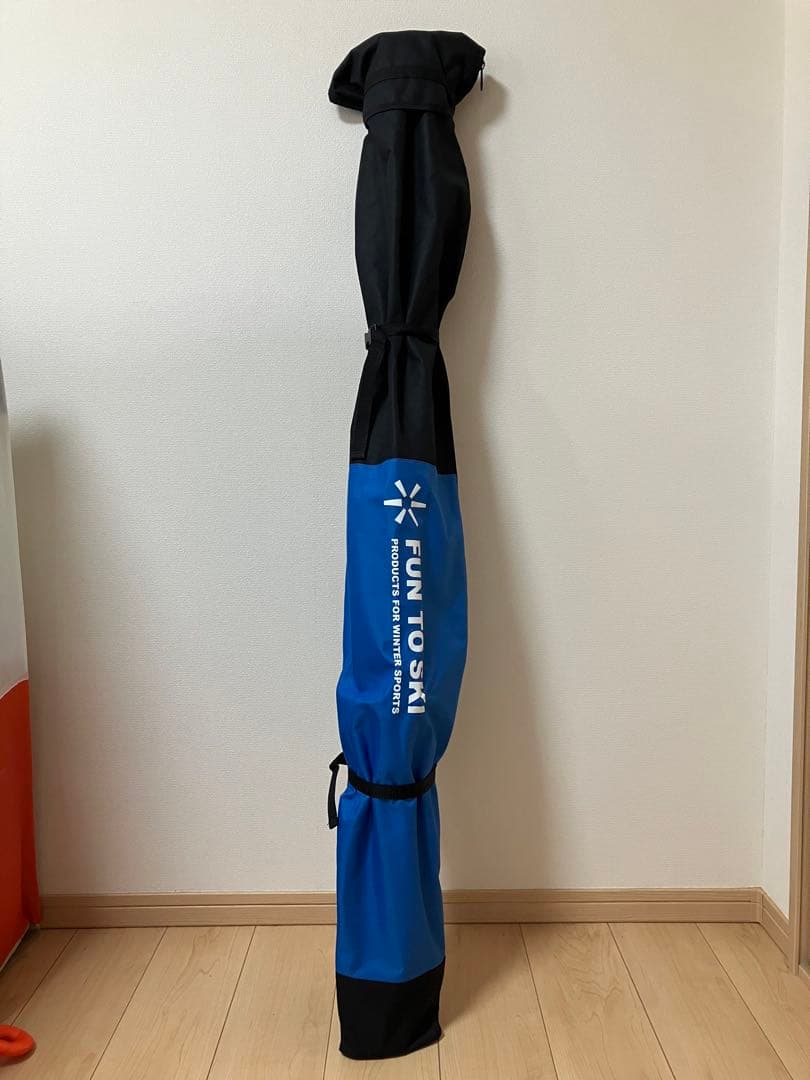 HEAD SUPER SHAPE スキー(147cm)とポール、ケース付き