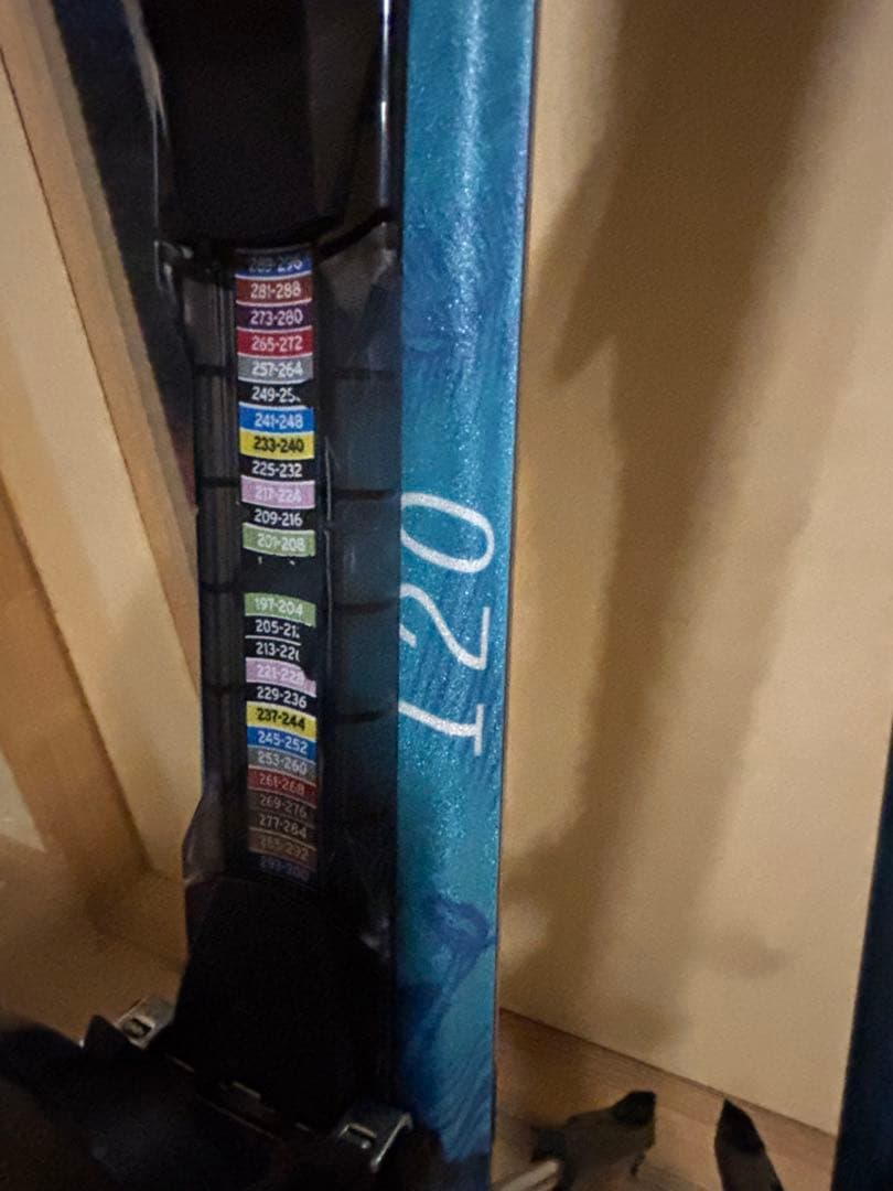 スキー板ストックセット　 子供用120cm