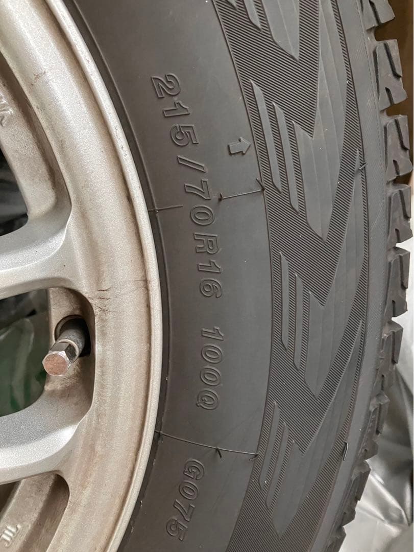 ベーコン　スタッドレスタイヤ&ホイール4本セット（横浜引き取り）