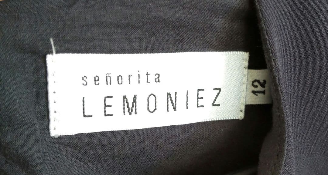 新品未使用スペイン製ワンピース150 セニョリータレモニエス