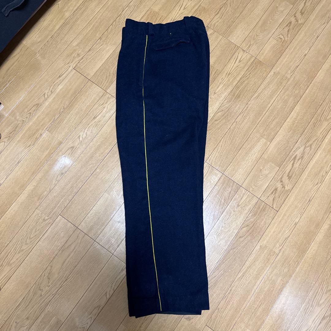 50's 60's フランス軍 国境警備隊ラインパンツ ウールパンツ　2 4