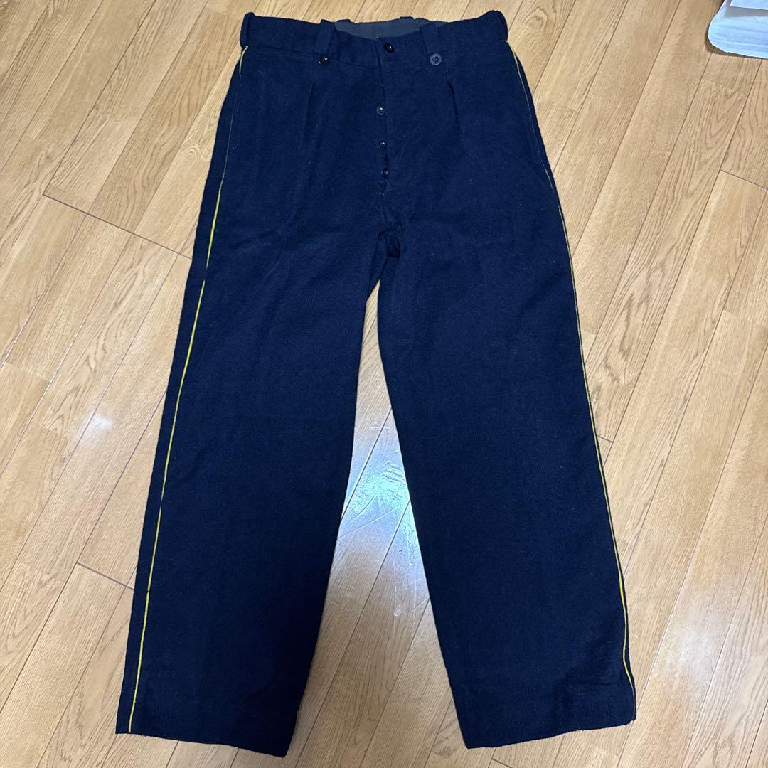 50's 60's フランス軍 国境警備隊ラインパンツ ウールパンツ　2 4