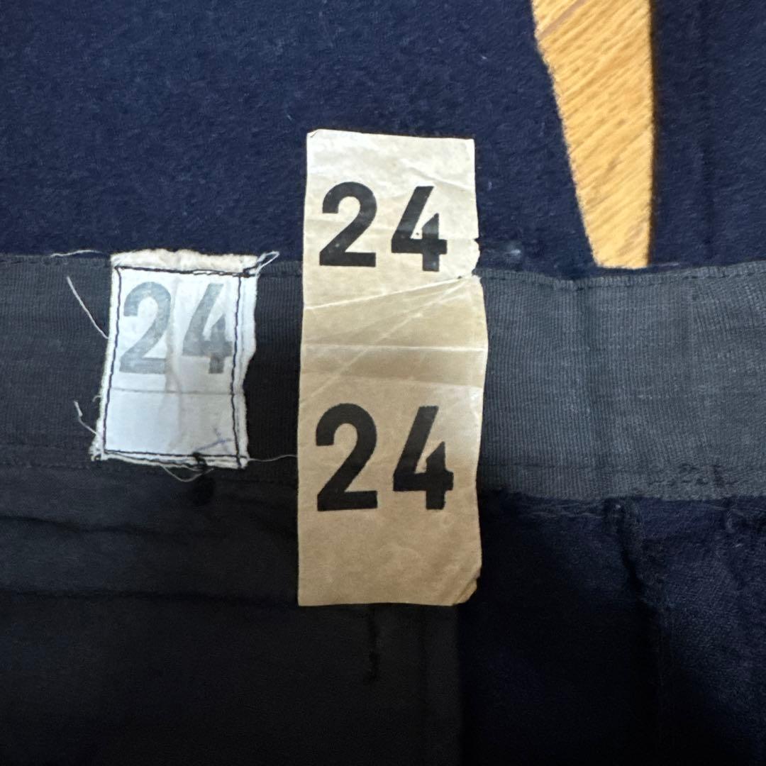 50's 60's フランス軍 国境警備隊ラインパンツ ウールパンツ　2 4