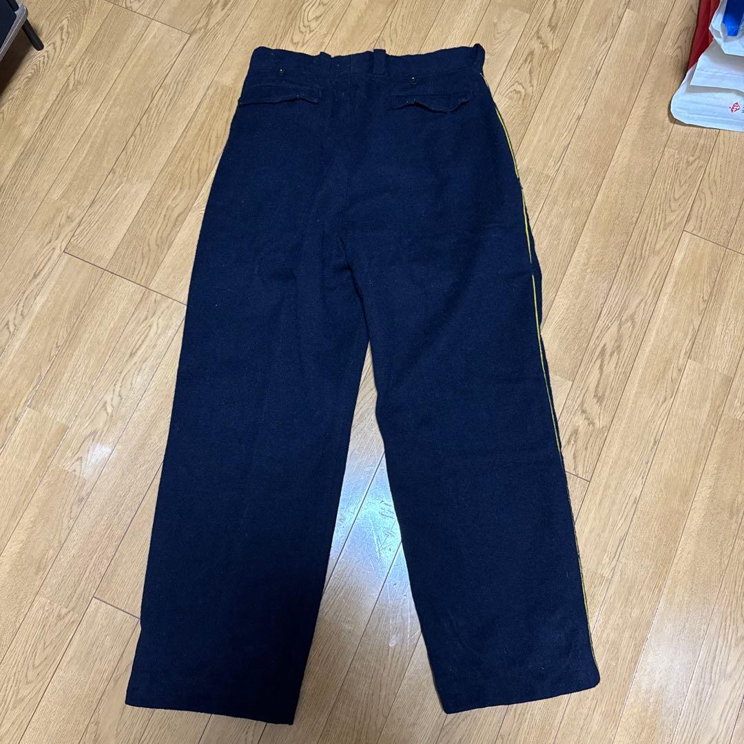 50's 60's フランス軍 国境警備隊ラインパンツ ウールパンツ　2 4
