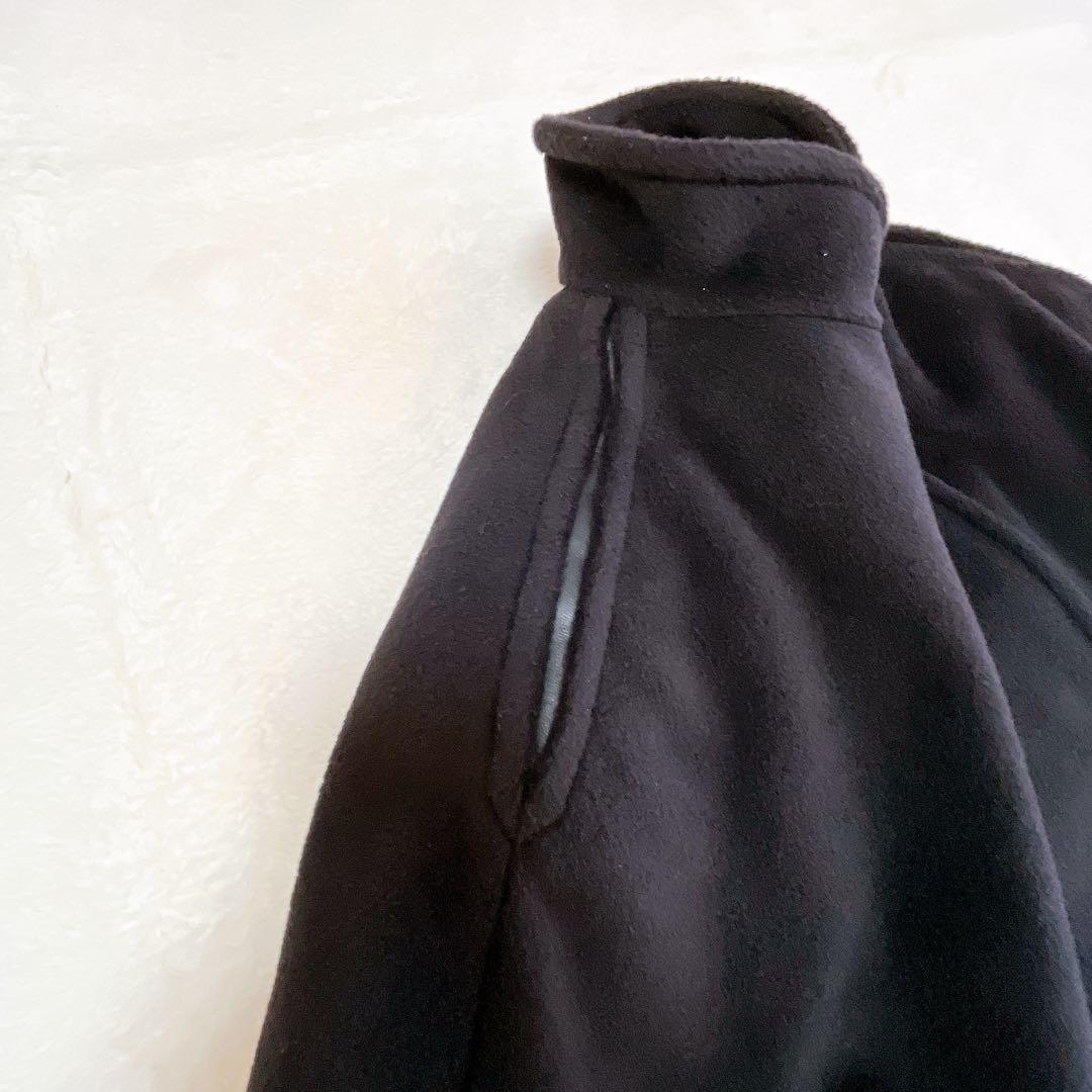 MaxMara sportmax最高級PIACENZAロングコート M ブラック