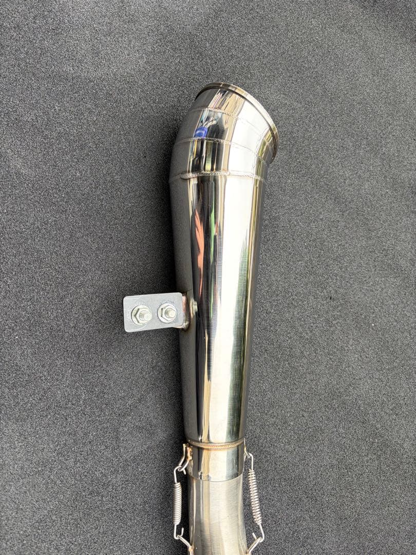 ステンレス製エキゾーストパイプ