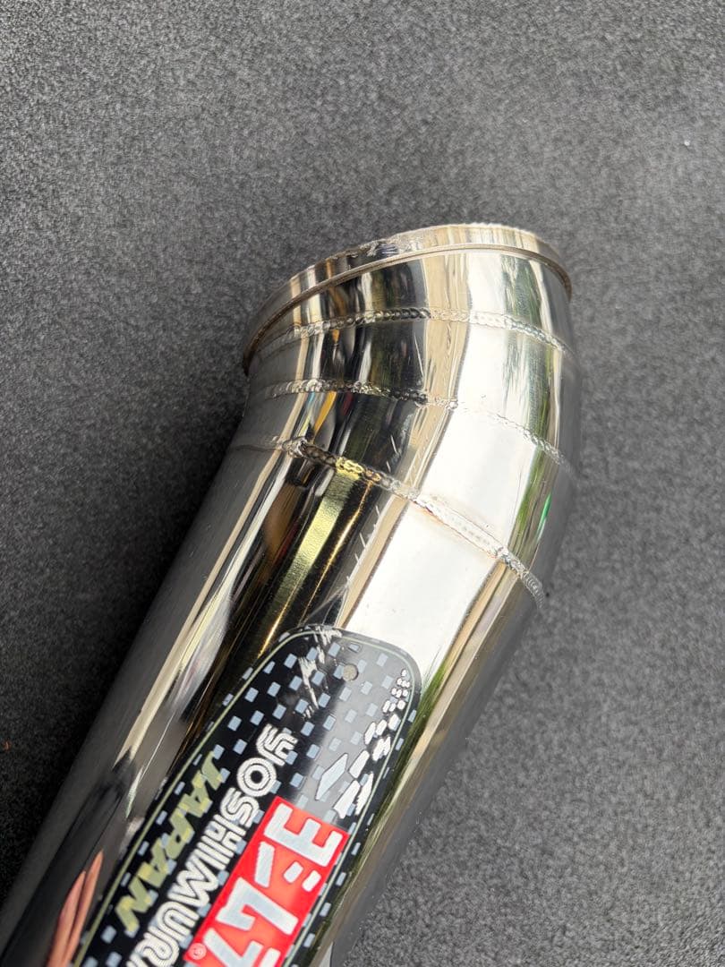 ステンレス製エキゾーストパイプ