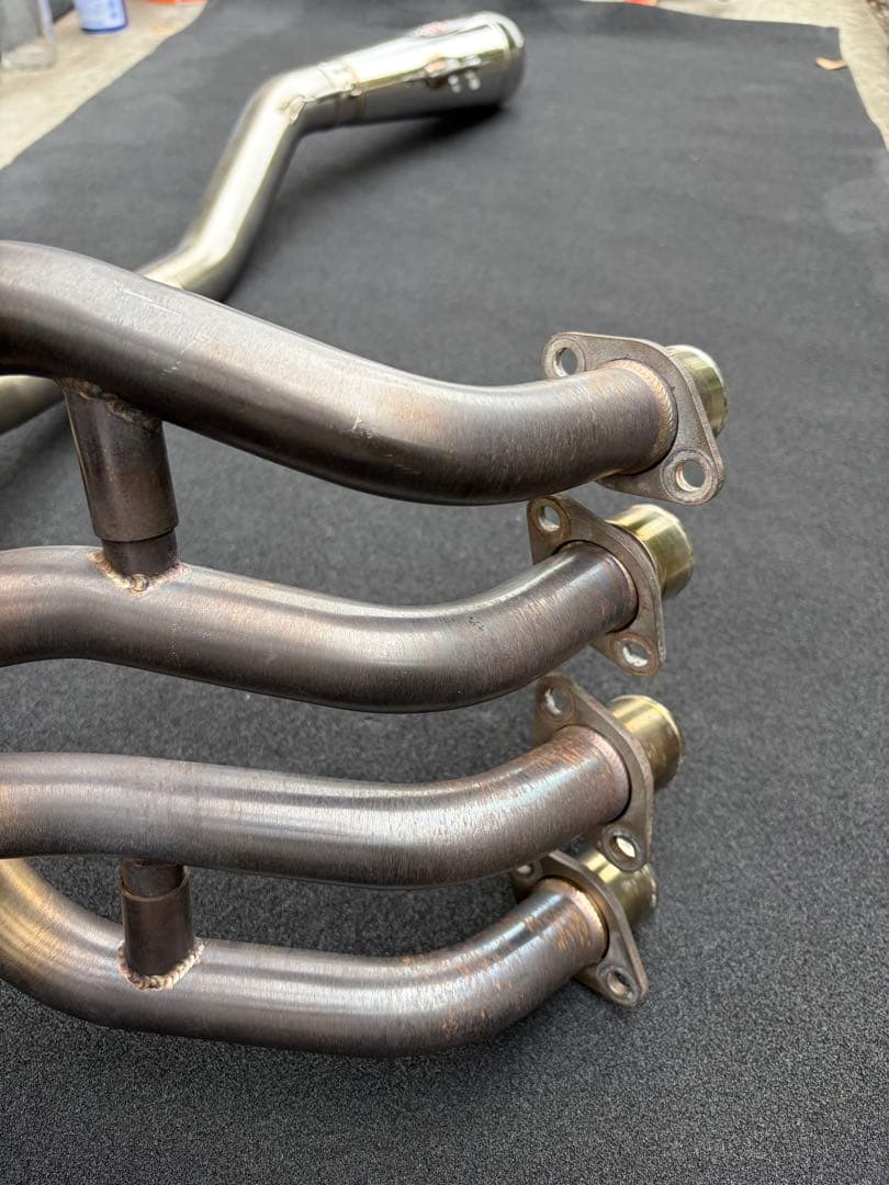 ステンレス製エキゾーストパイプ