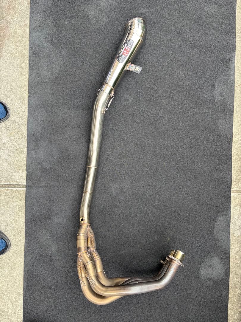 ステンレス製エキゾーストパイプ