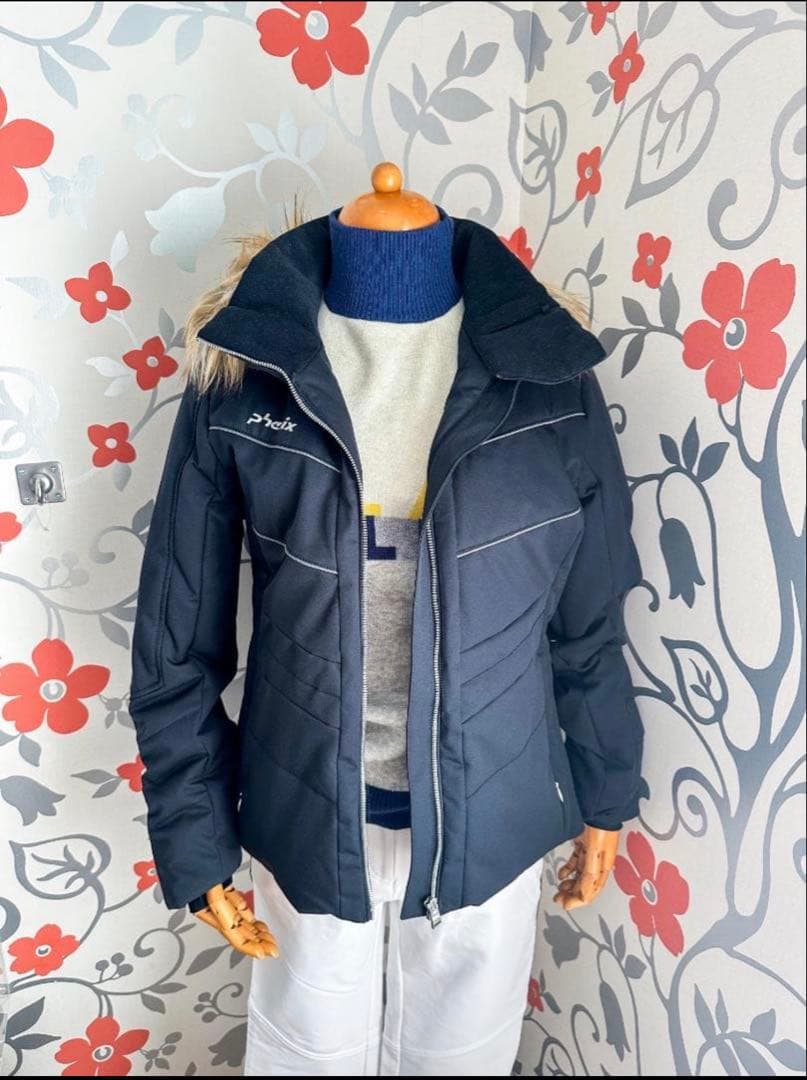 フェニックス【NEW】スキー〈特典有り〉ダウン ウェア 防水 保温 ブラック