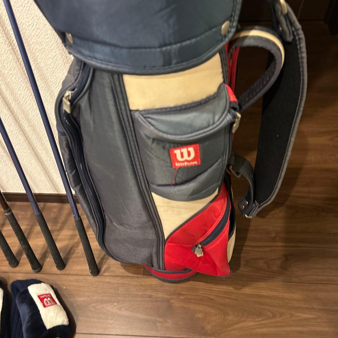 ウィルソン他　レディースL 9本　右利き　ゴルフセット