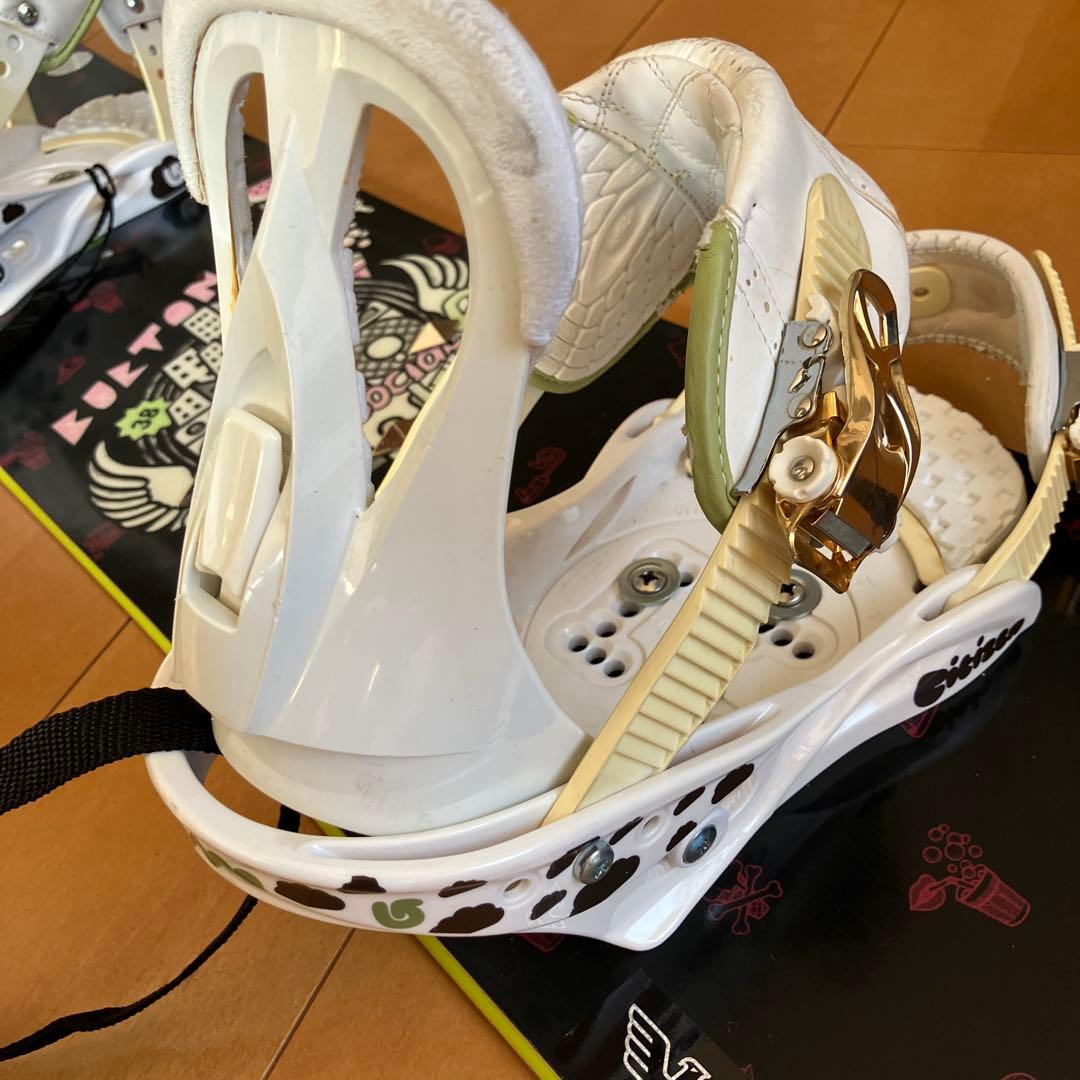 Burton スノーボード 138cm バインディング　セット
