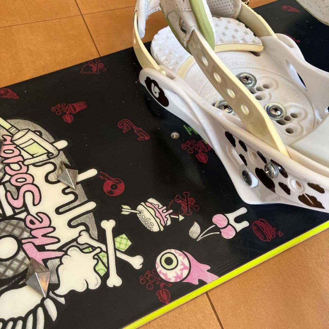 Burton スノーボード 138cm バインディング　セット