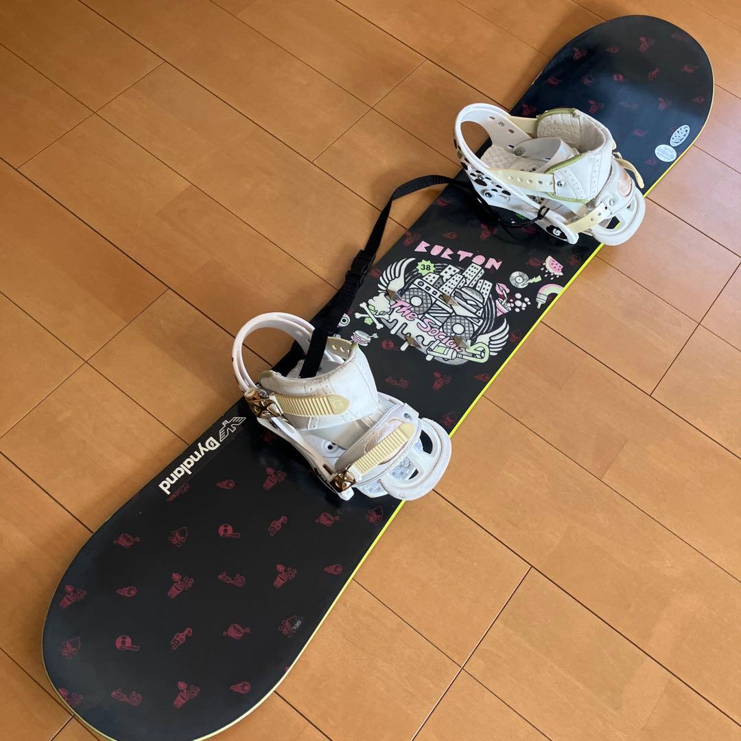 Burton スノーボード 138cm バインディング　セット