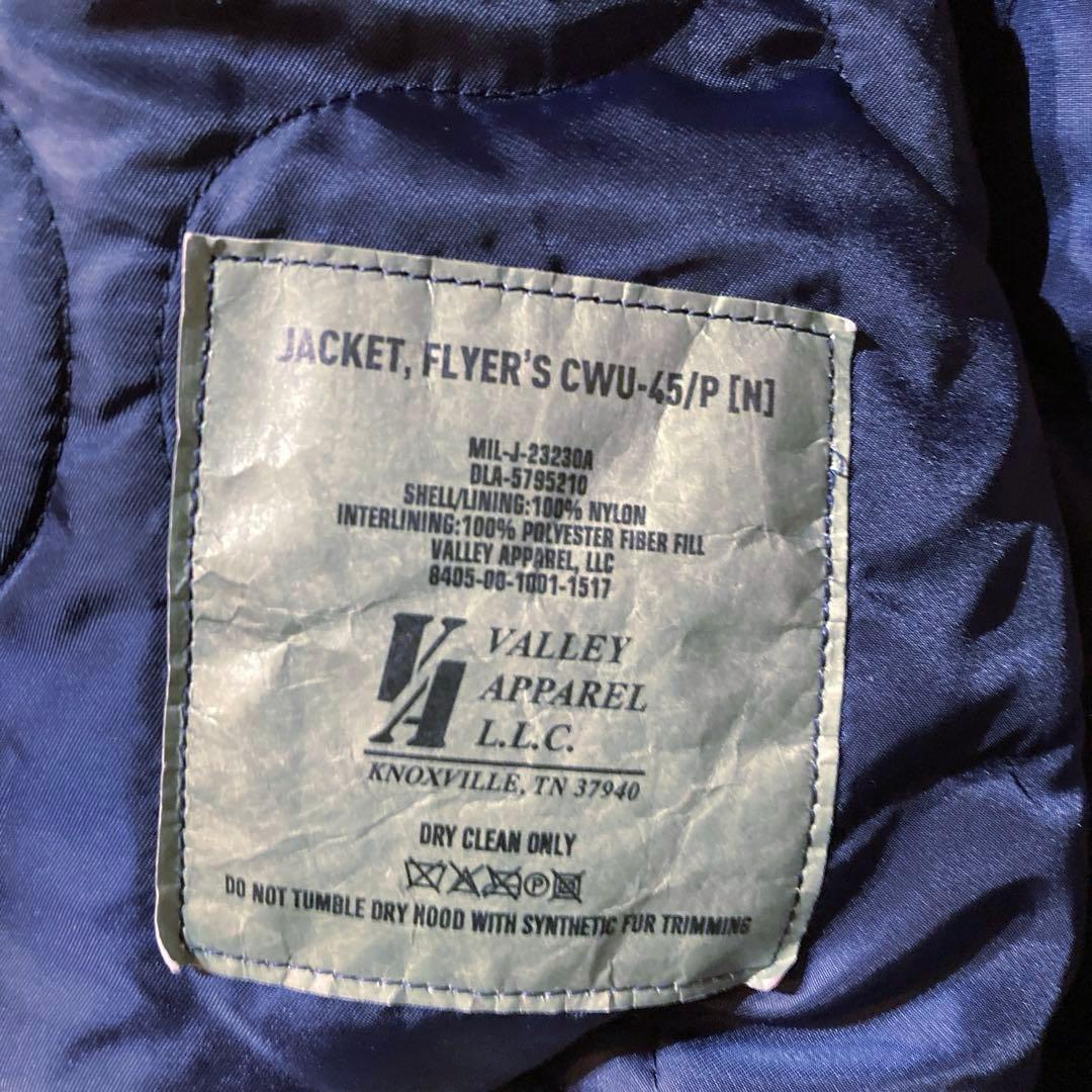 【良品】VALLEY APPARELCWU-45/P 希少XXL ネイビー