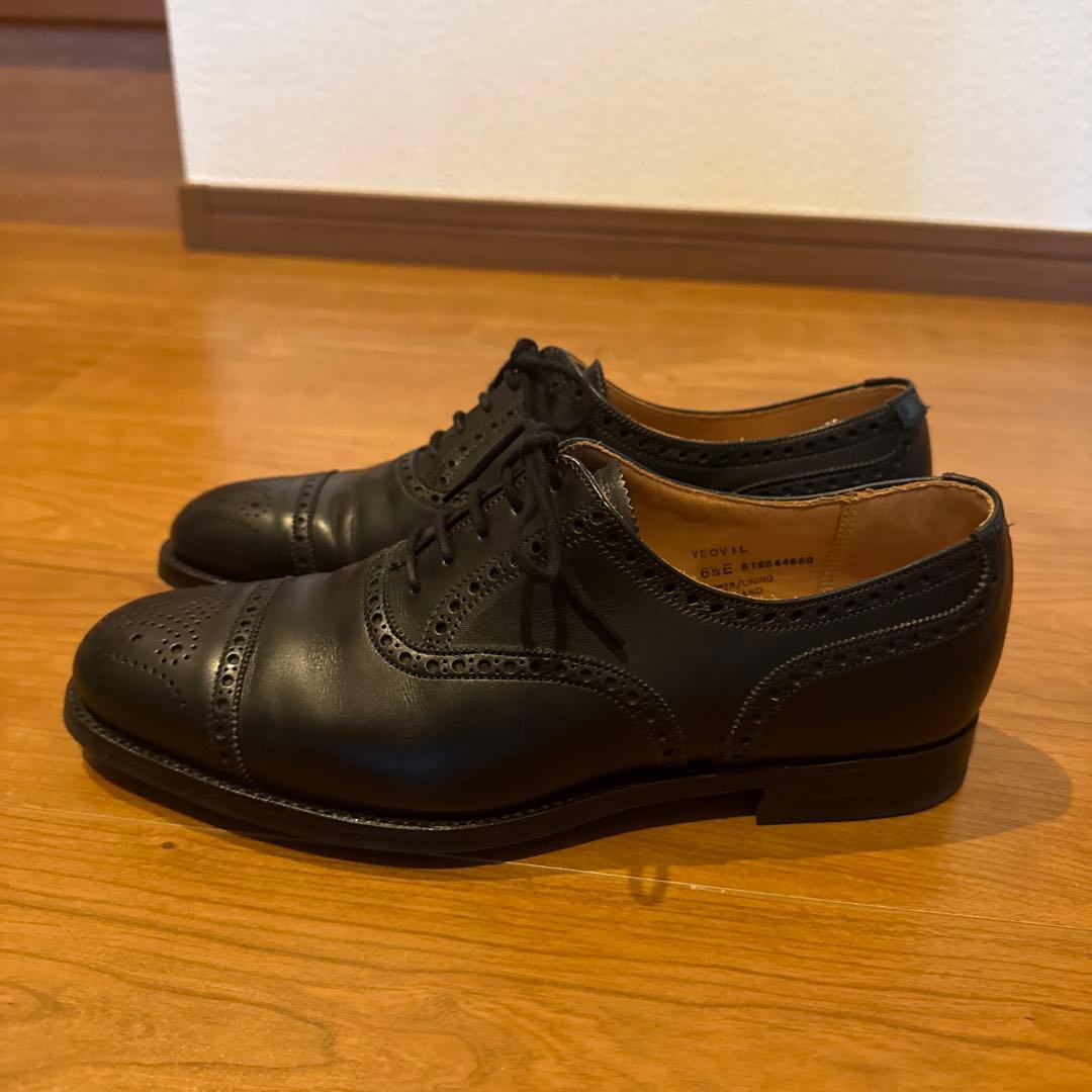 CROCKETT&JONES YEOVIL サイズ6 1/2E ブラック