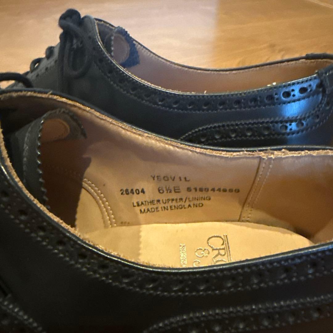 CROCKETT&JONES YEOVIL サイズ6 1/2E ブラック