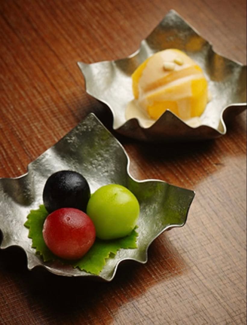 平松保城 錫うつわ　6客 & 錫うつわ大　セット