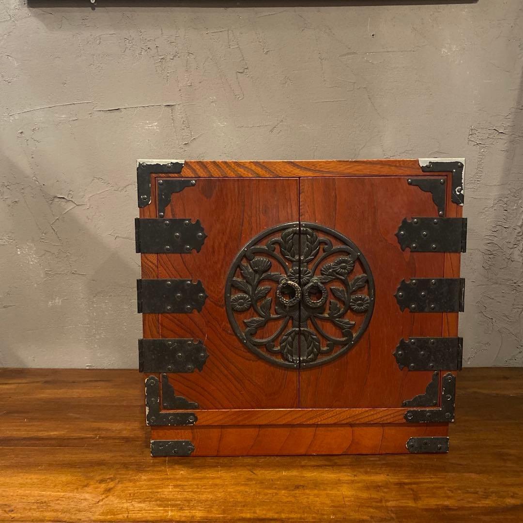 レトロ 時代箪笥 小引き出し チェスト 収納 アンティーク インテリア