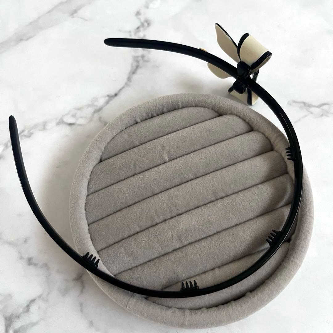 美品　ALEXANDRE DE PARIS リズレシリーズ　リボンカチューシャ