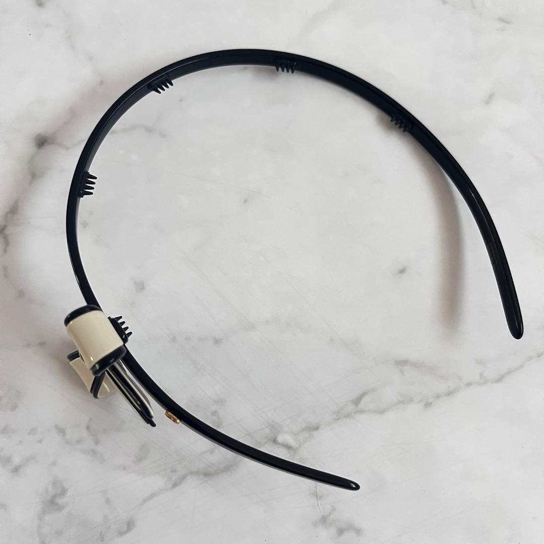 美品　ALEXANDRE DE PARIS リズレシリーズ　リボンカチューシャ